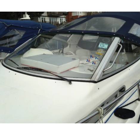 Windscreen Black Lower Lip Seal for Sealine Senator & Ambassador (50m Roll)