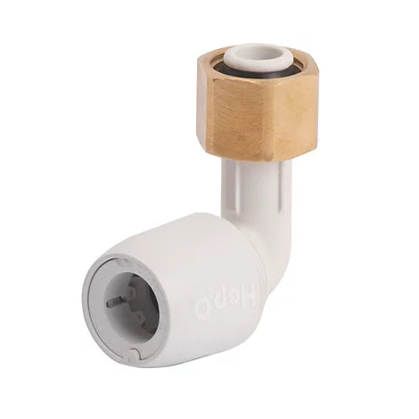 Bent Tap Connector 15mm x 1/2"