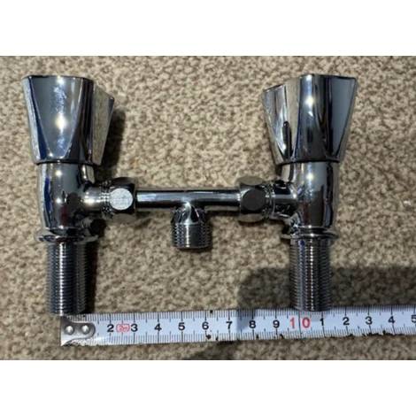 Twin Tap and Faucet Mixer Tap (Alde Tap Replacement Solution)
