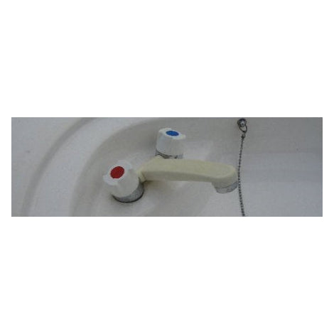 Alde Plastic White Mixer Tap (Replacement Solution)