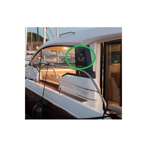 Sealine 3D Chrome Logo Large Emblem