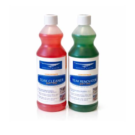 Teak Cleaner and Renovator Pack
