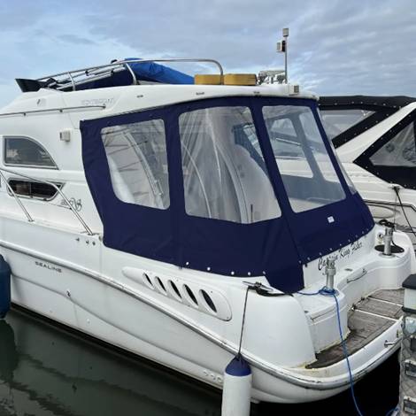Sealine F33 (330 Statesman) Aft Cockpit Enclosure