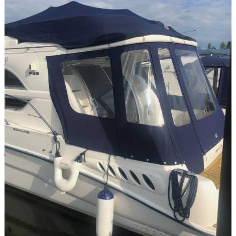 Sealine F33 (330 Statesman) Aft Cockpit Enclosure