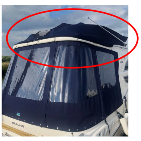 Sealine F33 (330 Statesman) Flybridge Cover