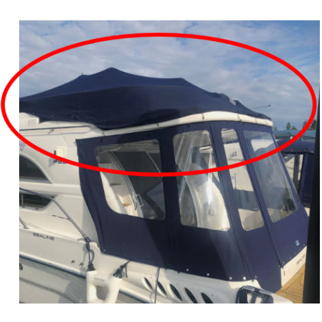 Sealine F33 (330 Statesman) Flybridge Cover