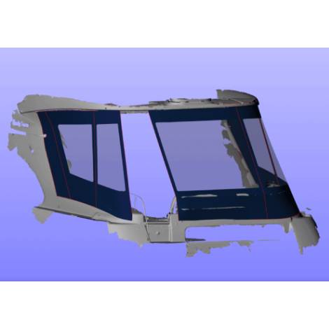 Sealine F43 Cockpit Enclosure