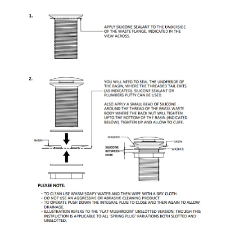 Unslotted Clicker Waste