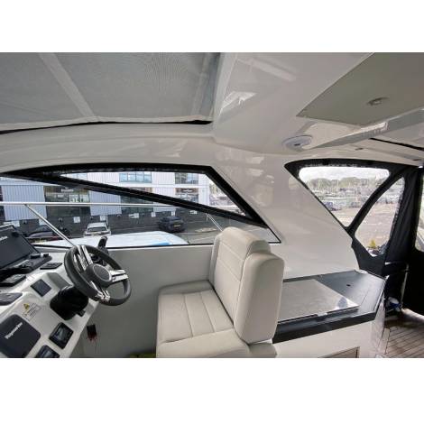 Sealine S330 Cockpit Canopy w/ Windscreen Side Infill Panels