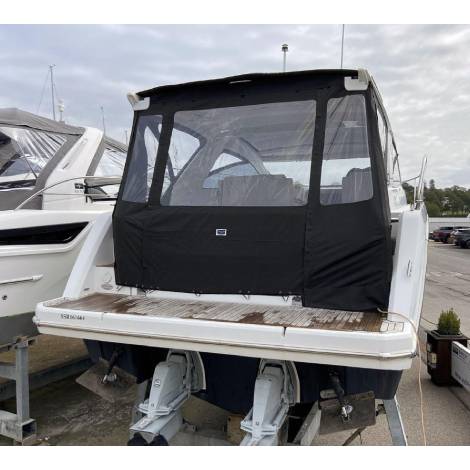 Sealine S330 Cockpit Canopy w/ Windscreen Side Infill Panels