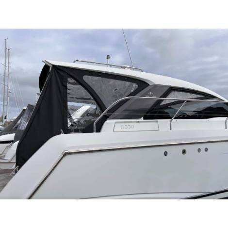 Sealine S330 Cockpit Canopy w/ Windscreen Side Infill Panels
