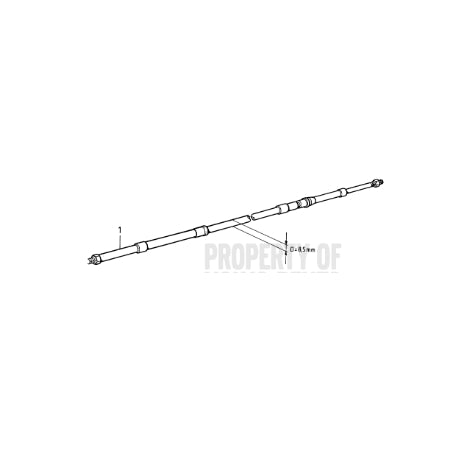 Volvo Penta 5.75mt Control Cable