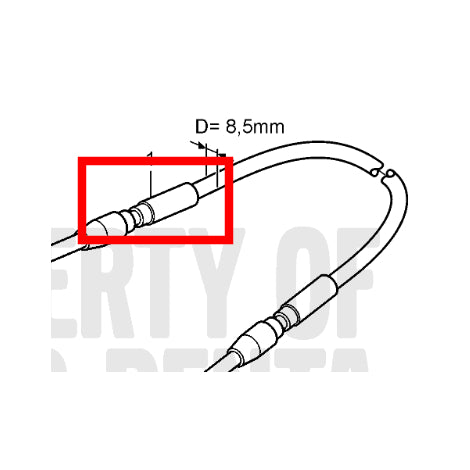 Volvo Penta Standard Control Cable