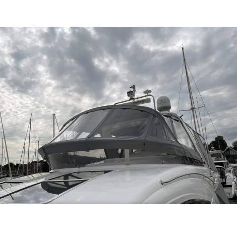 Sealine T60 Flybridge Bimini Enclosure Conversion