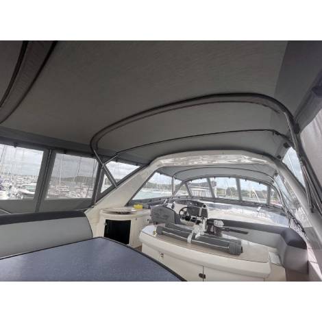 Sealine T60 Flybridge Bimini Enclosure Conversion