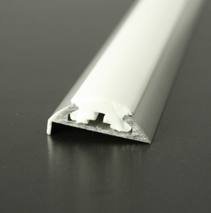 38mm Aluminium Anodised Rubbing Strake Fender (12ft Long)