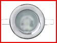 Internal Light Recessed Dometic LED, Chrome