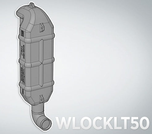 GENERATOR EXHAUST LT50 PLASTIC GOOSENECK