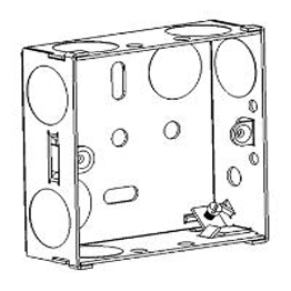 25mm Single Metal Knockout Box