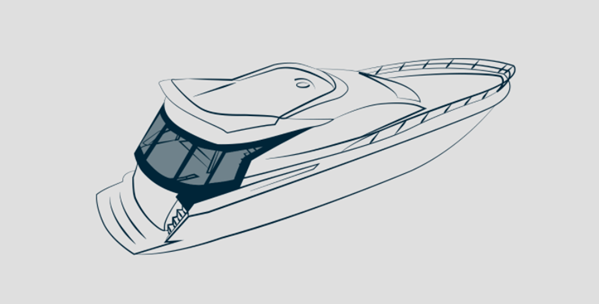Sealine F42 Cockpit (Canopy) Cover
