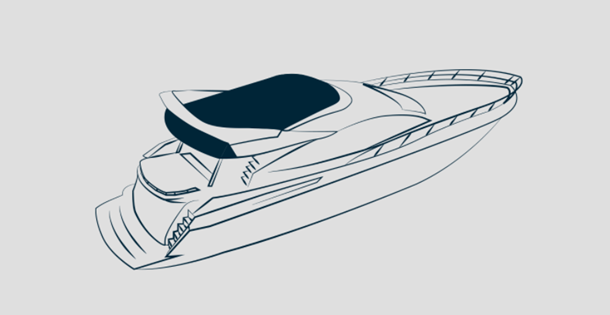 Sealine F46 Flybridge Tonneau Cover