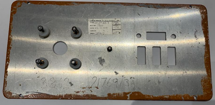Sealine F37 Generator Control Panel