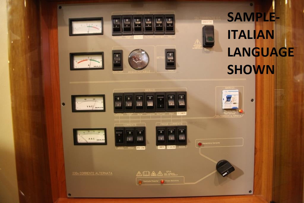 SEALINE F42/5 AC/DC PANEL, GERMAN