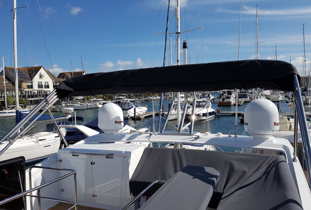Sealine F530 Bimini Flybridge Framework