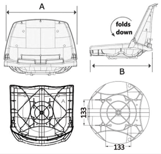 Foldable Seat