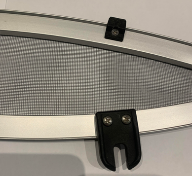 Gebo Flyscreen for Opening Eliptical Portlight 510mm x 167mm