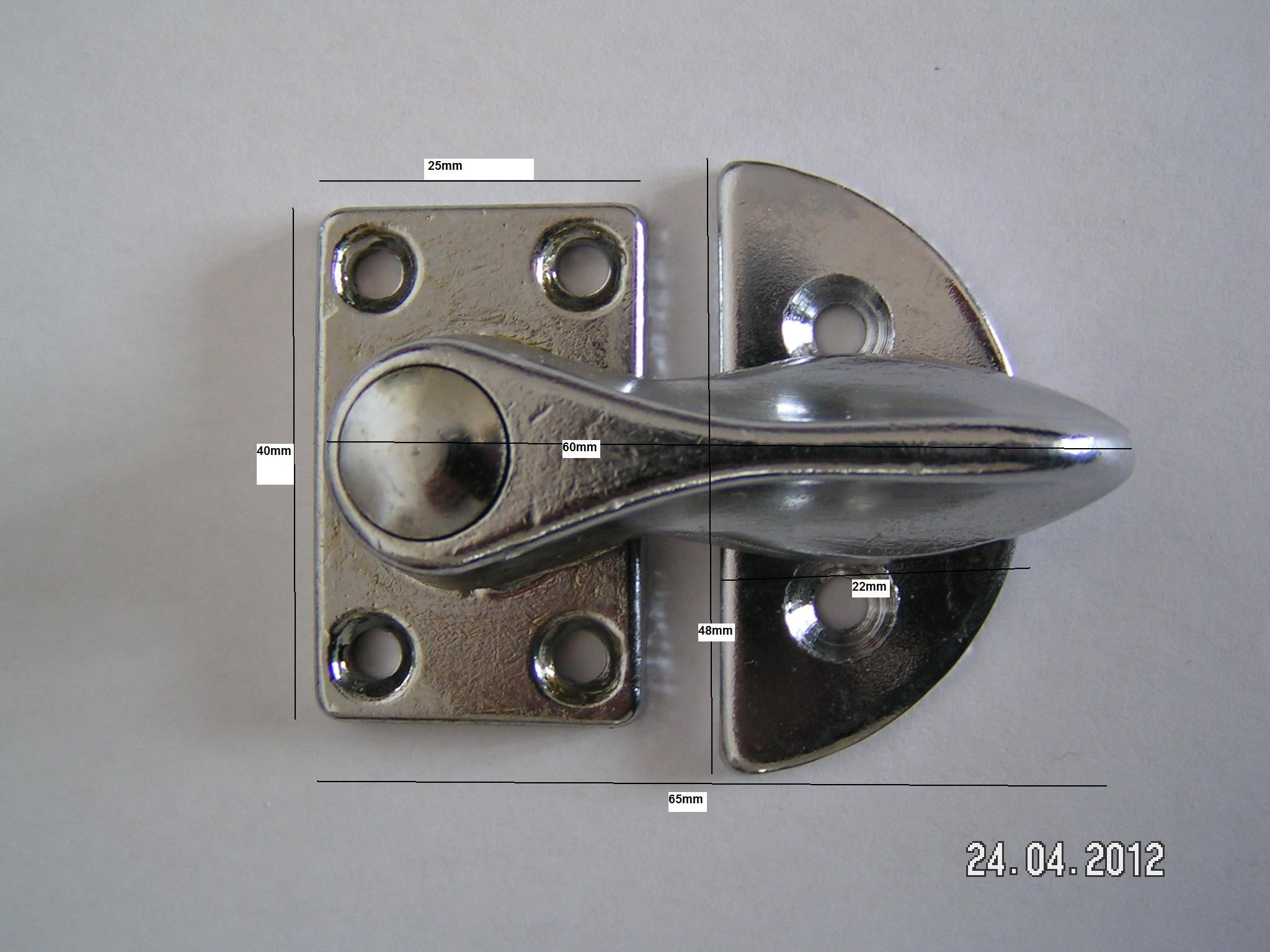 FASTENER GRAVELY C/W CATCH PLATE