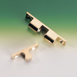 Large Brass Ball Door Catch
