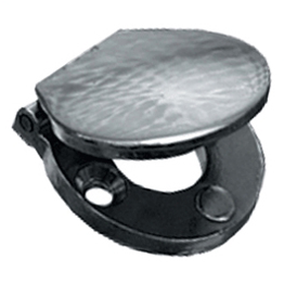 Chrome Escutcheon Spring Lid (Old Style)