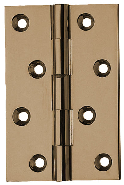 51x38mm Brass Butt Hinge (Pair)