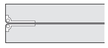Self-Supporting Folding Table Hinge