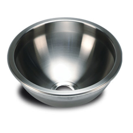 HEMISPHERICAL STAINLESS STEEL WASH BASIN S38