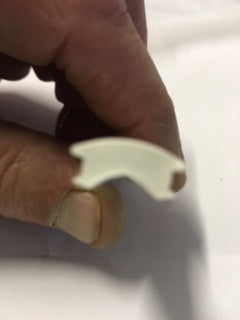 White Aluminium Patio Door Screw Seal (F42/5)