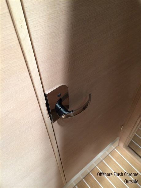 Mobella Chrome Shower Door Lock with Privacy Lock (Options)