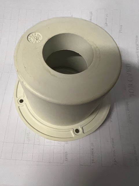 Water Housing Only for Mixer Tap Round White