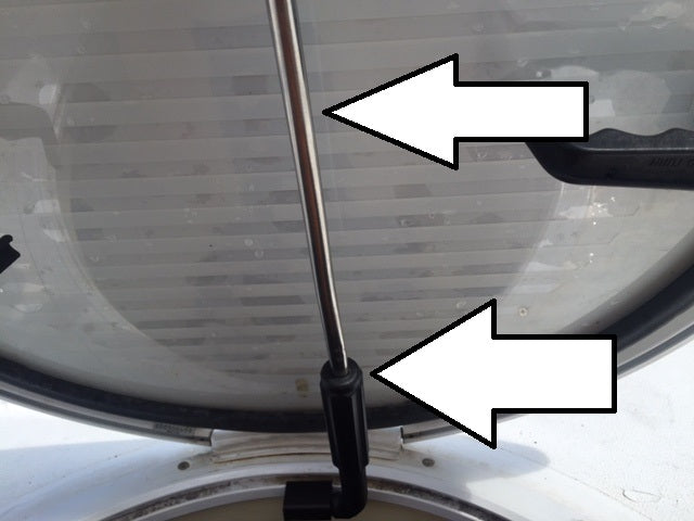 Bomar Hatch Centre Handle Arm for Sunseeker Round Hatch