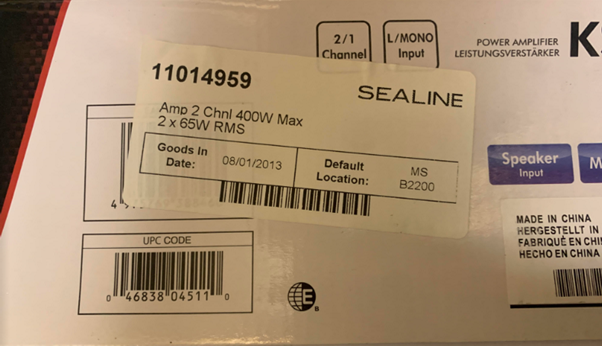 JVC KS-AX3102 Power Amplifier (Sealine Part Number 11014959)