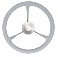 KS38 STEERING WHEEL 15" GREY