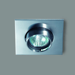 DOWNLIGHT TILTABLE T60 STAINLESS BRUSHED
