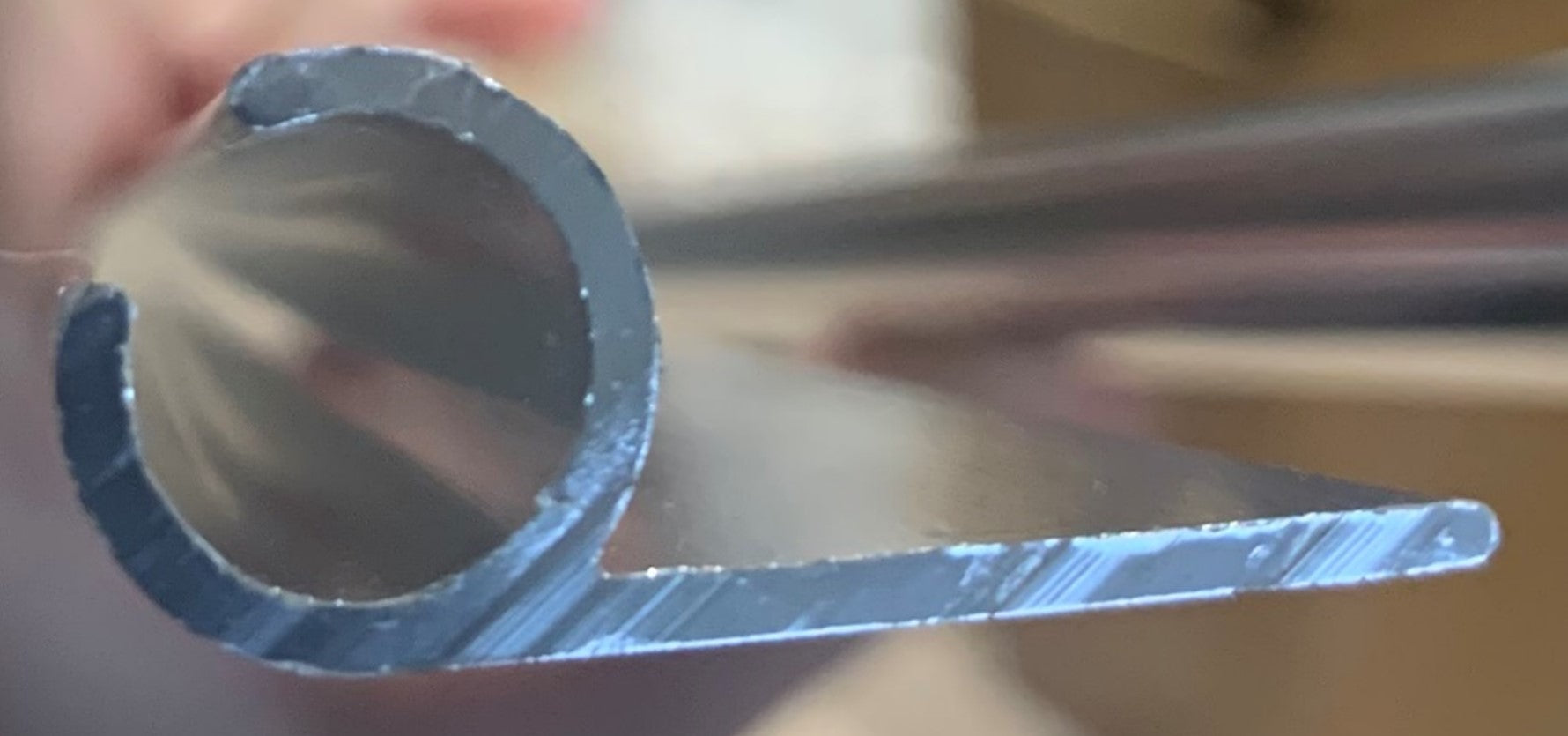 Luff Track Alloy Anodised P Section 96" (244cm)