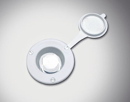 Recessed Shower Cup & Flap Only (White)