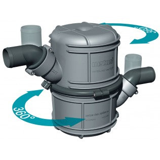 GENERATOR EXHAUST NLP40 PLASTIC WATERLOCK
