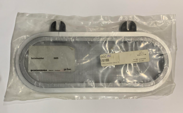 Gebo Flyscreen for Opening Portlight 375mm x 175mm (Type 'C' Window)