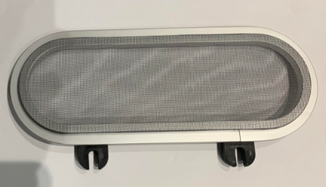 Gebo Flyscreen for Opening Portlight 375mm x 175mm (Type 'C' Window)