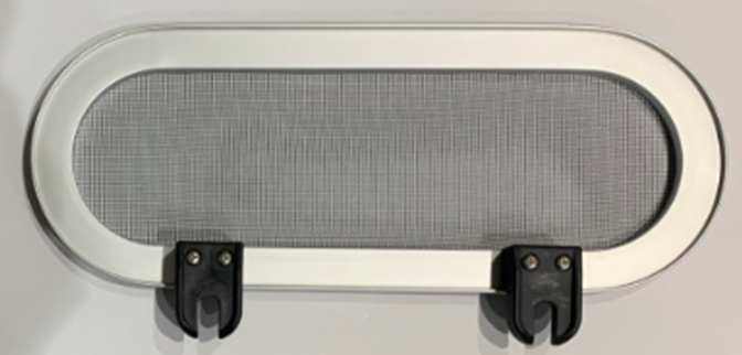 Gebo Flyscreen for Opening Portlight 375mm x 175mm (Type 'C' Window)