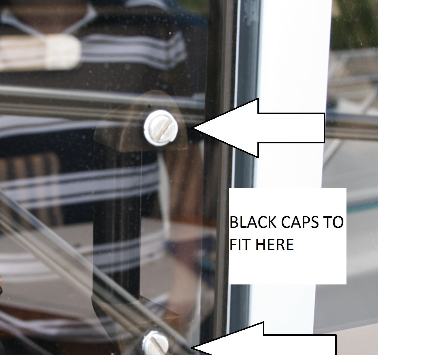 Cabin Window Snap Cap (Black)